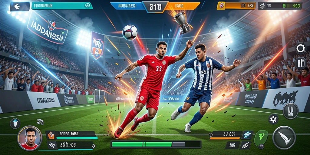 Mode multiplayer yang seru dan kompetitif.