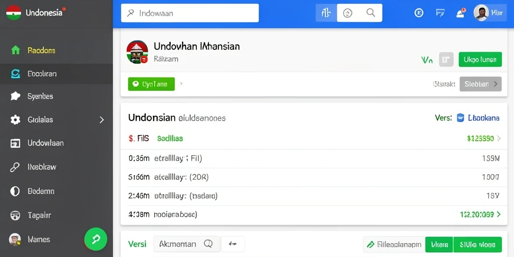 Antarmuka pengguna yang intuitif dan mudah digunakan.