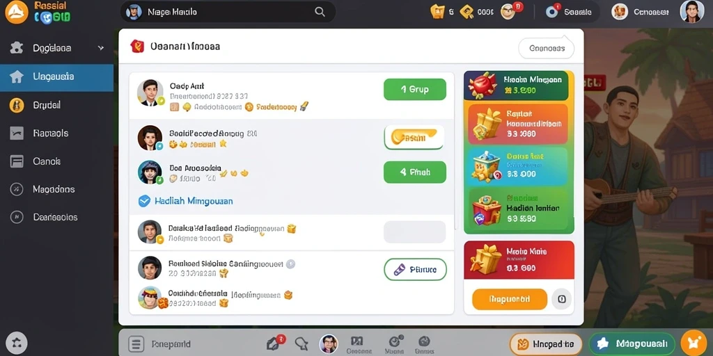 Pengalaman bermain multiplayer yang seru dengan teman-teman.